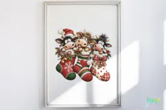 Funny Christmas Cow Product Image 2