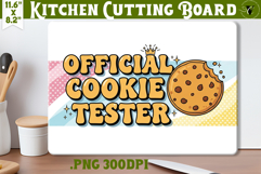 Kitchen Cutting Board | Funny retro Christmas Cutting Board Product Image 1