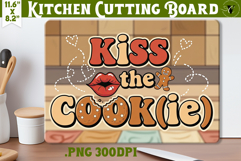 Kitchen Cutting Board | Funny retro Christmas Cutting Board Product Image 1
