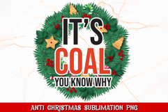 Anti Christmas PNG Bundle | DTF Transfers Product Image 6