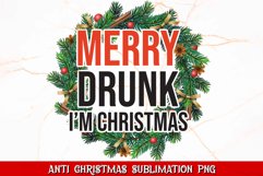 Anti Christmas PNG Bundle | DTF Transfers Product Image 8