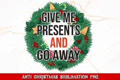 Anti Christmas PNG Bundle | DTF Transfers Product Image 9