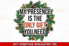 Anti Christmas PNG Bundle | DTF Transfers Product Image 12