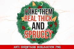 Anti Christmas PNG Bundle | DTF Transfers Product Image 13