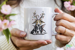 Funny Christmas Dogs Clipart Product Image 3