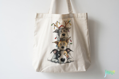 Funny Christmas Dogs Clipart Product Image 4