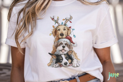 Funny Christmas Dogs Clipart Product Image 2