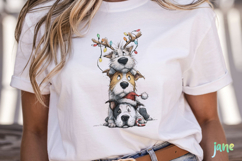 Funny Christmas Dogs Clipart Product Image 2