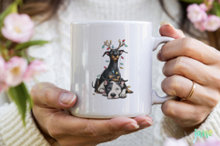 Funny Christmas Dogs Clipart Product Image 3