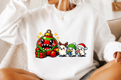 Funny Christmas Ghosts PNG Product Image 2