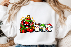 Funny Christmas Ghosts PNG Product Image 3
