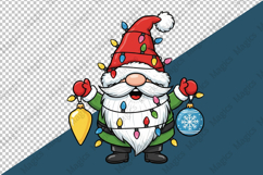 Funny Christmas Gnome Png Product Image 4