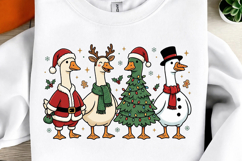 Funny Christmas Goose PNG Product Image 1