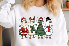 Funny Christmas Goose PNG Product Image 2