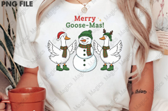 Funny Christmas Goose PNG Product Image 2
