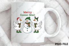 Funny Christmas Goose PNG Product Image 4
