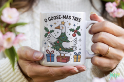 Funny Christmas Goose SVG Sublimation Product Image 3