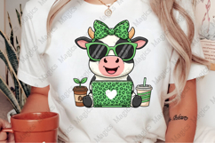 Funny Christmas Highland Cow Png Product Image 2