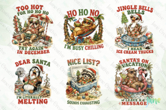 Funny Christmas In July Clipart Product Image 3
