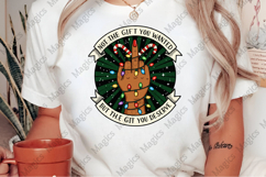 Funny Christmas Middle Finger Png, Xmas Product Image 2