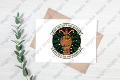 Funny Christmas Middle Finger Png, Xmas Product Image 3