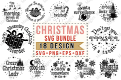 Funny Christmas Ornaments SVG Bundle, Christmas Ornament SVG Product Image 1
