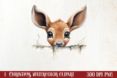 Funny Christmas Peeking Sublimation, Christmas PNG Product Image 1