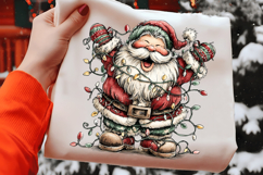 Funny Christmas Santa Clipart Product Image 2