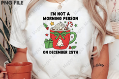 Funny Christmas Sarcastic Coffee Png Product Image 2