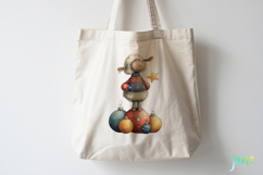 Funny Christmas Sheep Clipart Product Image 8