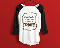 Dear Santa Funny Christmas SVG, Funny Christmas Sublimation Product Image 3