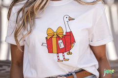 Funny Christmas Silly Goose SVG PNG Product Image 2