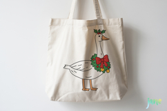 Funny Christmas Silly Goose SVG PNG Product Image 4