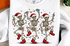 Funny Christmas Skeleton Sublimation Product Image 1