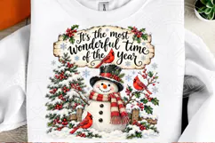 Funny Christmas Snowman Png Product Image 2