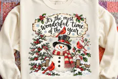 Funny Christmas Snowman Png Product Image 4