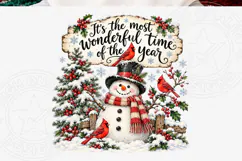 Funny Christmas Snowman Png Product Image 5