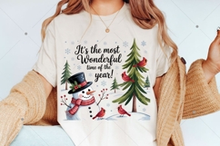 Funny Christmas Snowman PNG, Let it Snow Png, Cute Christmas Product Image 2