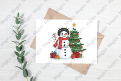 Funny Christmas snowman Tree Product Image 3