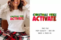 Funny Christmas Sublimation Design | Christmas Vibes Png