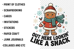 Funny Christmas t-shirt design Png Product Image 3