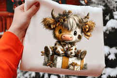 Funny Christmas Teddy Bear Clipart Product Image 2