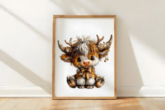 Funny Christmas Teddy Bear Clipart Product Image 3