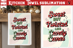 Christmas kitchen towel sublimation | Holiday baking print Product Image 1