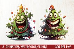 Christmas Farm Animals Clipart, Christmas PNG Product Image 1