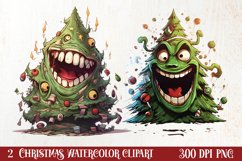 Christmas Farm Animals Clipart, Christmas PNG Product Image 1