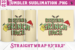 Christmas Tumbler Sublimation | Funny retro style Product Image 1