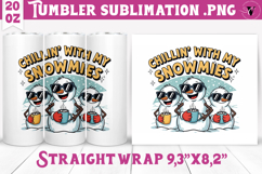 Christmas Tumbler Sublimation | Funny retro style Product Image 1