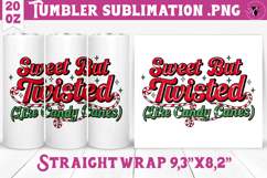 Christmas Tumbler Sublimation | Funny retro style Product Image 1