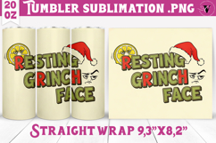 Christmas Tumbler Sublimation | Funny retro style Product Image 1